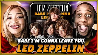 My Wife Just Had An Eargasm!!!  Led Zappelin - Babe I'm Gonna Leave You (Reaction)