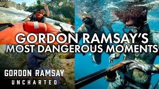 Gordon Ramsay's Most Dangerous Moments | Part One | Gordon Ramsay: Uncharted