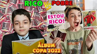 RICO VS POBRE ÁLBUM DA COPA 2022 - Parte 5