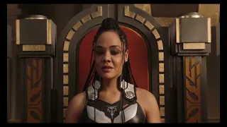 Thor Love and Thunder - Valkyrie Explains Who Eternity Is To Jane