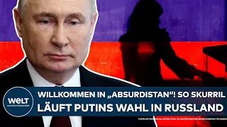 RUSSLAND: Willkommen in "Absurdistan"! So kurios läuft Putins Wahl mitten im Ukraine-Krieg