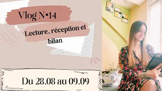 Vlog lecture N•14 ~ lecture, reception et bilan