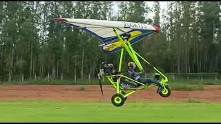 POUSO TRIKE ÍCAROS SOLO #lovetofly