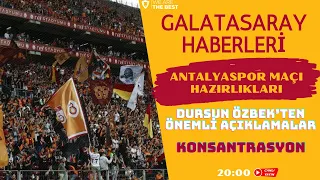 GALATASARAY HABERLERİ / ANTALYASPOR MAÇI VE MUHTEMEL 11