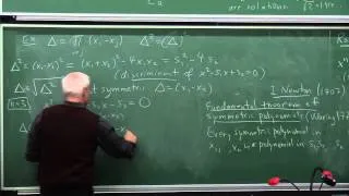 Galois theory I  | Math History | NJ Wildberger