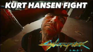 Kurt Hansen fight - Cyberpunk Phantom Liberty