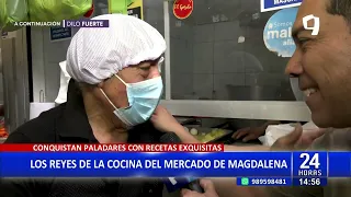 Los reyes de la cocina del Mercado Magdalena