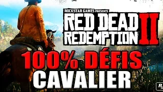 RED DEAD REDEMPTION 2 : 100% challenges - 10 Horseman Challenges (+ locations of horse breeds )