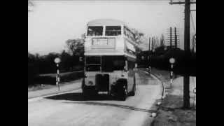 Journey by a London Bus in 1950
