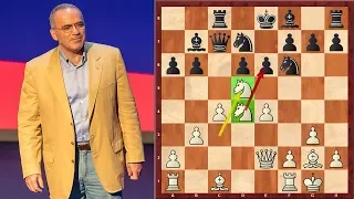 For This Game Garry Kasparov Won A Brilliancy Prize