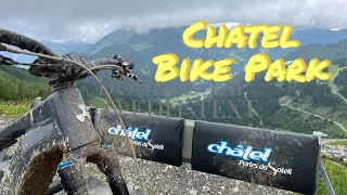 Brilliant Chatel Bike Park with my Nukeproof Megawatt