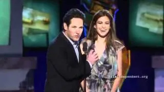 Paul Rudd et Eva Mendes aux independent spirit awards