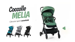 Carucior sport autofold Coccolle Melia usor de folosit - smart-baby.ro