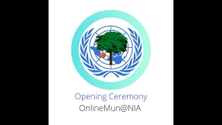 Online MUN@NIA II opening ceremony  11/11/2020