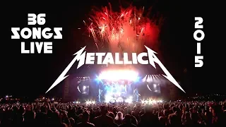 Every Song Metallica Played Live in 2015