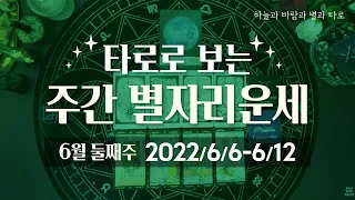 [타로] 주간 별자리운세💫 (6/6 ~ 6/12)