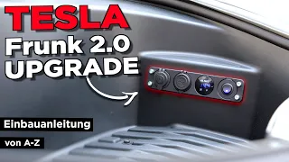 12V Steckdose + USB im Frunk verbauen - Tesla Model 3 und Y | Tips, Tricks & More
