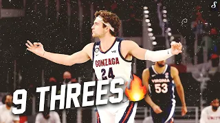 Corey Kispert Ties Gonzaga Record For 9 Threes & 32 Points | Full Highlights vs UVA 12.26.20