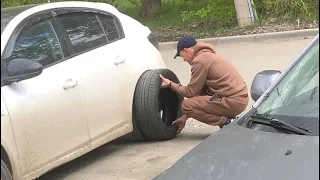 Шины б/у Kumho Ecsta 4X KU22 225/55 R17 97W на Chevrolet Cruze