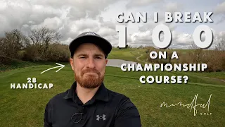 Can I Break 100?! | 28 Handicap Golf | Feeling Good About This One!