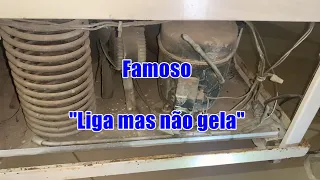 Freezer Horizontal Antigo - Não Gela Como Deveria