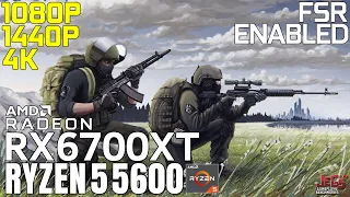 Escape from Tarkov | Ryzen 5 5600 + RX 6700 XT | 1080p, 1440p, 4K benchmarks!