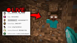 Trolling An ENTIRE MINECRAFT Livestream…