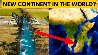 Satellite Show New Ocean Forming In Africa in the great rift valley of East Africa | Plate Tectonics