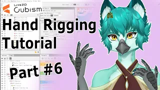 Live 2D Hand Rigging Tutorial - Part 6 - Vtube Studio Setup