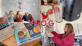 VLOG: Daily Diaries | Morning Routine with 3 Kids Plus Babysitting a 10 Month Old | Kendra Atkins