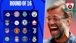 Reacting To The Champions League Draw Last 16 Shambles! Liverpool Get Inter Milan!