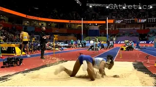 Lorraine Ugen - Women's Long Jump - Final 2022. Belgrade. Part 1.