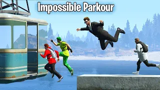 Impossible Foot Parkour | GTA 5 Deathrun - Black FOX