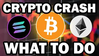 Crypto is CRASHING?! - What to Do RIGHT NOW! (How to Profit & Survive)