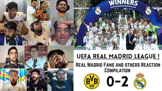 REAL MADRID Fans and Others react to CHAMPIONS LEAGUE FINAL 2024 | BVB 0-2 REAL MADRID | 02-06-2024