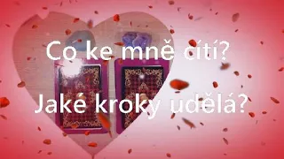 💎Výklad karet🔮 Co ke mně cítí 🥰Jaké kroky udělá❓