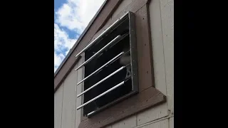 Installing an Exhaust Fan in My Shop