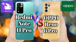 Xiaomi Redmi Note 11 Pro 5G vs Oppo Reno 6 5G | Full Comparison | Oppo Reno 6 Pro Unboxing