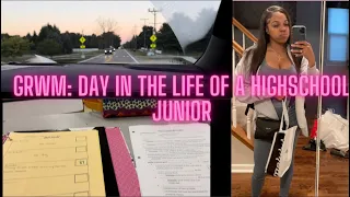 GRWM: Day in the life of a high school junior.