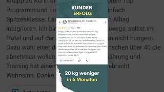 20 kg in 12 Wochen abgenommen?! (Kunden-Erfolg)