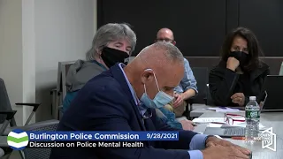 Burlington Police Commission - 9/28/2021