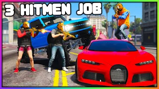 GTA 5 Roleplay - 3 HITMEN vs TARGETS AND COPS | RedlineRP