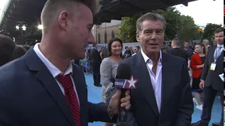 MAMMA MIA TIM Vincent and Pierce Brosnan Red Carpet