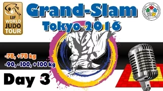 Judo Grand-Slam Tokyo 2016: Day 3