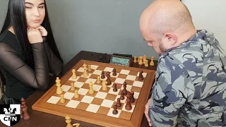 D. Salimova (1448) vs A. Chumachenko (1864). Chess Fight Night. CFN. Rapid