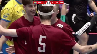 SWEDEN VS LATVIA - 3V3 WORLD FLOORBALL CHAMPIONSHIPS FINALE