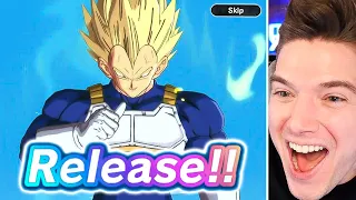 These New LF Super Vegeta Summons are Stupid on Dragon Ball Legends (gameplay too)