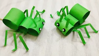 How To Make Funny  Walking Ants 🐜🐜 using paper || learn craft