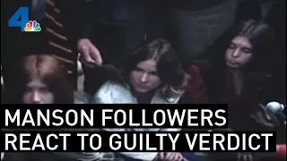 Charles Manson Followers React to Verdict | From the Archives | NBCLA