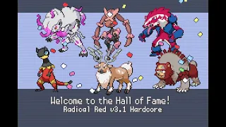 Radical Red 3.1 (Hardcore Mode Normal Monotype) - Elite 4/Champion